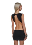 Club Classic Backless Mini Dress