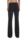 Pinstripe Low Rise Slacks