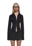Office Siren Blouse - Black