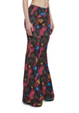 Mismatched Doll Flared Leggings