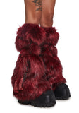 Explored Beats Legwarmers - Red