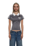Triple Threat Fitted Polo Top