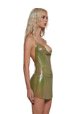 Liquid Gold Skirt Set