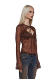 Gossip Queen Top And Shrug Set