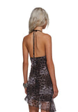 Mesmerized Heat Halter Dress