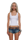 Wink Back Studded Belt - Brown