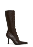 Tricks And Trials Lace Up Boots - Brown