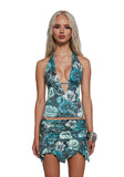 Floral Paradise Skirt Set