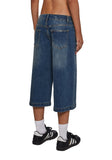 Gaucho Low Rise Capri Jeans