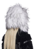 Aura Faux Fur Trapper Hat - White