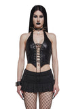 Isis Lace Up Halter Top