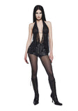 Cryptic Flirt Lace Top - Black
