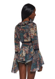 Alchemy Sparks Patchwork Blouse - Multi