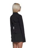 Office Siren Blouse - Black