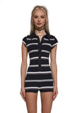 Laura Stripe Romper