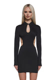 Secret Key Backless Dress