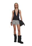 Soho Zebra Skort
