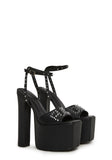 Bye Now Platform Sandals