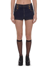 Jackie Nautical Button Shorts