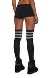 Aura Vibes Studded Mini Shorts