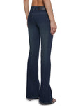 Talia Low Rise Jeans - Lace Up