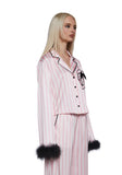 Retro Cutie Satin Sleep Shirt