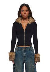 Chilly Mood Knit Ribbed Cardigan