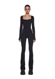 Signal Open Back Catsuit