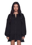 First Glances Trapeze Dress - Black