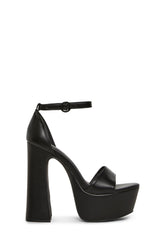 Holy Revelation Pure Platform Heels - Black
