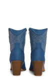 Cowgirl Ways Western Boots - Blue