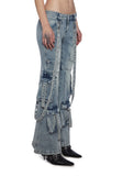 Aurora Cargo Jeans - Light Blue