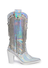 Present Perfect Cowboy Boots - Multi