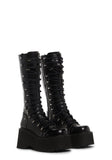 Glam Grit Knee High Boots
