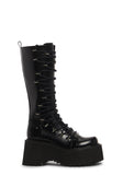 Glam Grit Knee High Boots