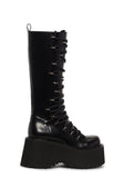 Glam Grit Knee High Boots
