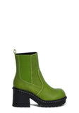 Off The Record Ankle Boots - Green