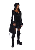 Glamour Sparks Velvet Dress