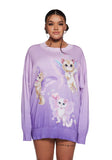 Kitty Fairyland Knit Sweater
