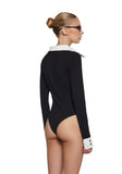 Eleanor Collared Bodysuit