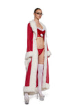 Frosty Bite Lingerie Set - Red