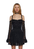 Formally Yours Mini Dress - Black