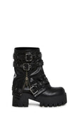 Warp Combat Boots - Black