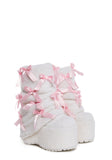 Snuggle Wonderland Platform Boots - Pinky Promise