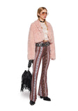 Spiraling Daze Faux Fur Jacket