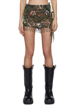 Fluorescent Eden Mini Skirt