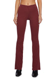 There’s No Other Flare Pants - Dark Red