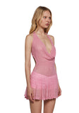 Bubble Pop Fit Nā Flare Dress - Pink