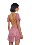 Crushes And Dreams Lace Dress - Pink