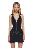 Guitar Fury Fit Nā Flare Dress
